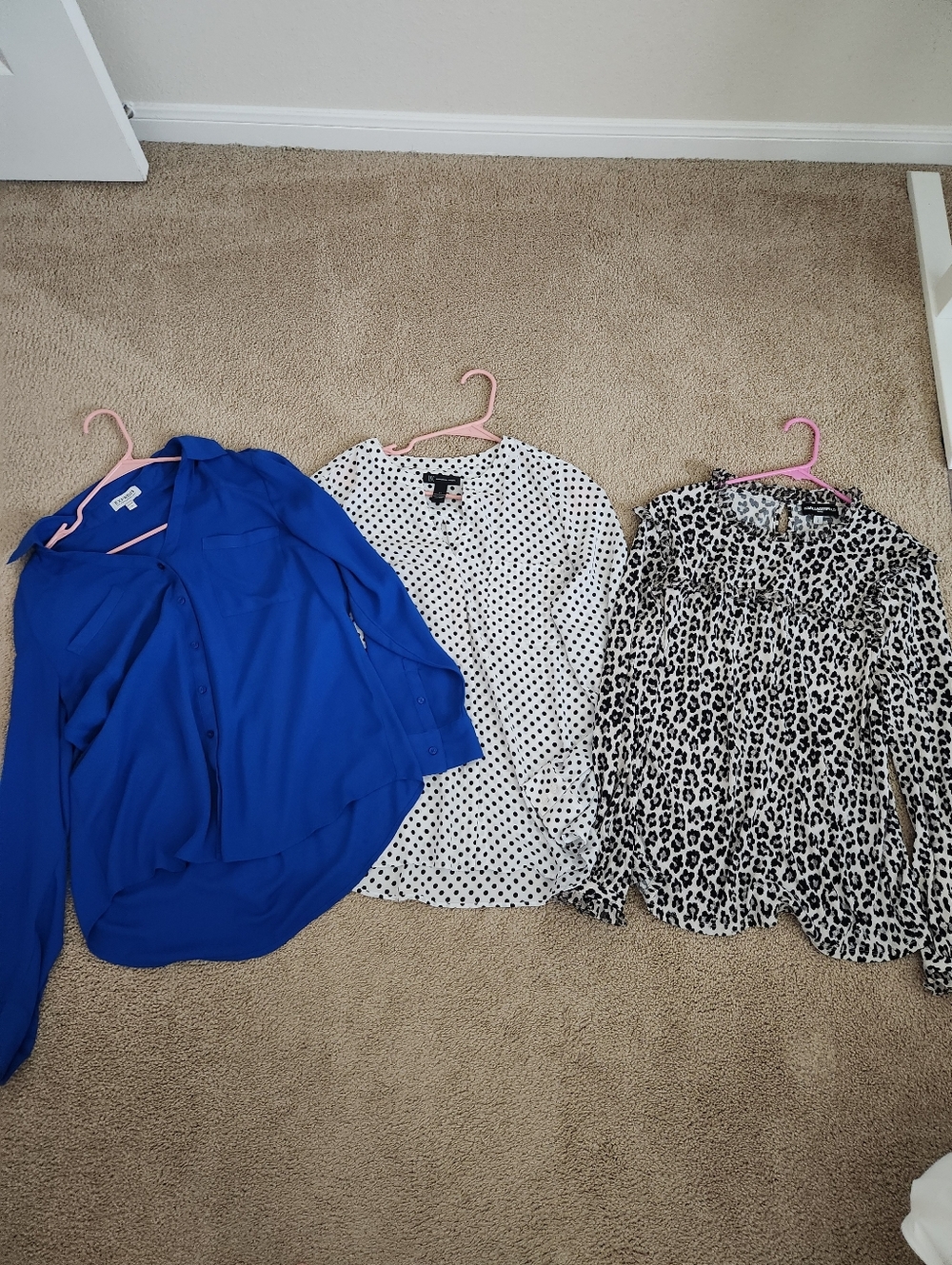 3 Tops (Express, INC, Karl Lagerfeld) Set Size Large